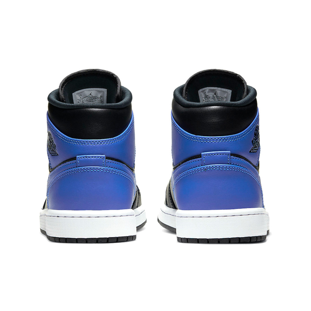 Air Jordan 1 Mid 'Medium Ash / Cave Stone / Racer Blue / Medium Ash' Мужские