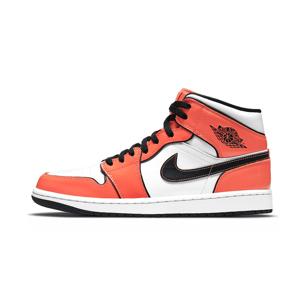 Air Jordan 1 Mid 'Black / University Red / White' Мужские