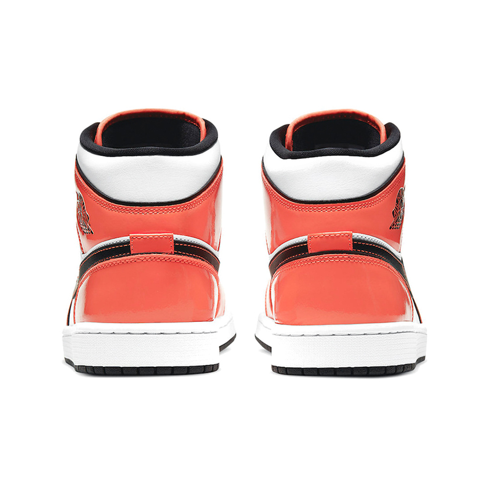 Air Jordan 1 Mid 'Black / University Red / White' Мужские