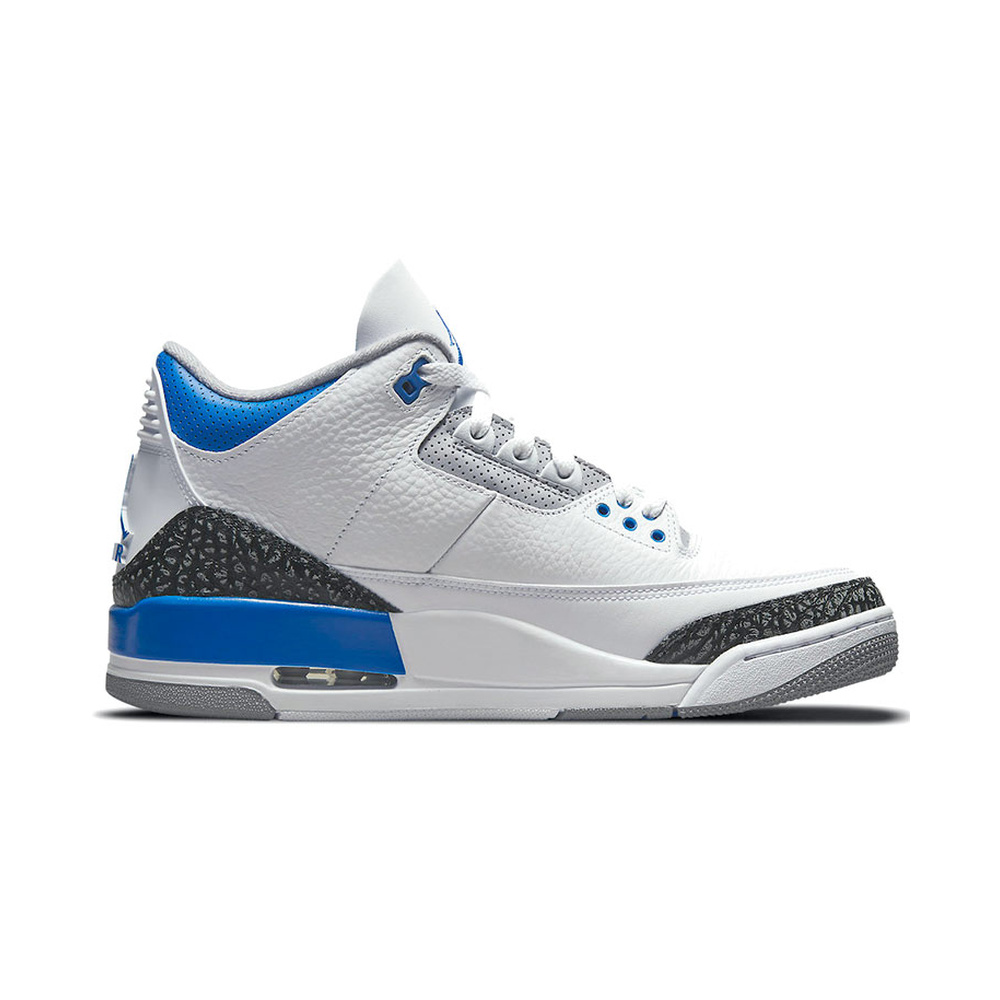 Air Jordan 3 'Dark Obsidian / Purple Dynasty / Flash Crimson / Black' Мужские