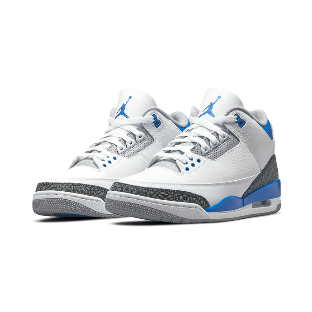 Air Jordan 3 'Dark Obsidian / Purple Dynasty / Flash Crimson / Black' Мужские