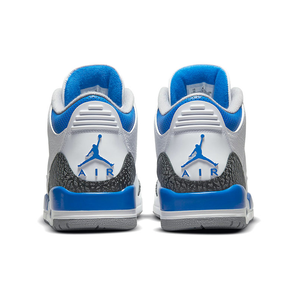 Air Jordan 3 'Dark Obsidian / Purple Dynasty / Flash Crimson / Black' Мужские