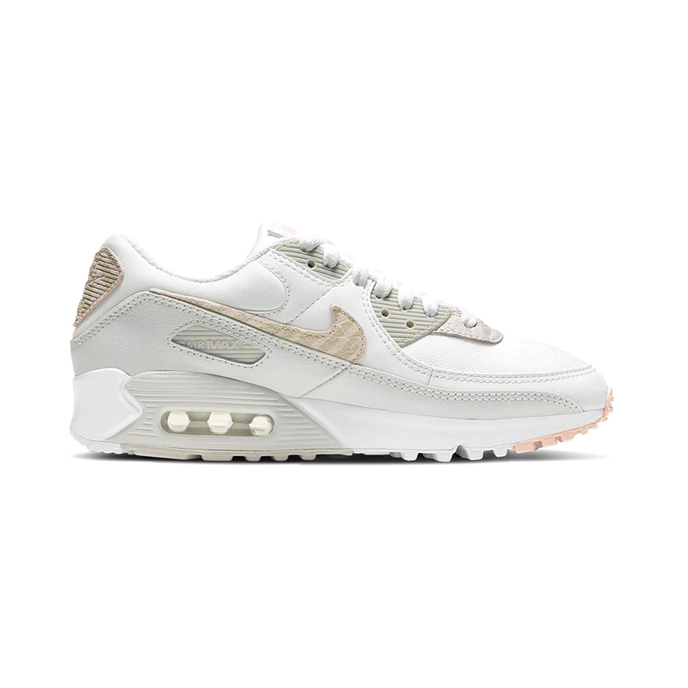 Nike Air Max 90 'Summit White / Metallic Silver / White / Black' Женские