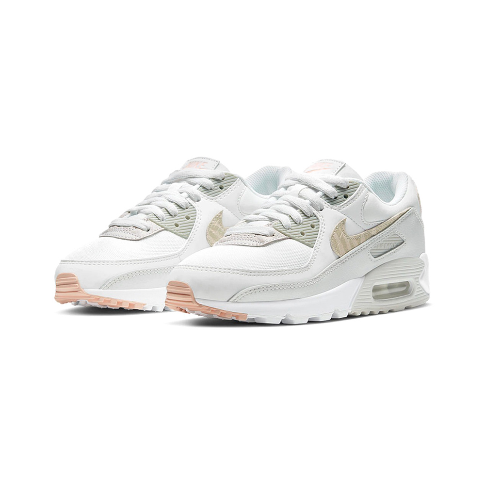 Nike Air Max 90 'Summit White / Metallic Silver / White / Black' Женские
