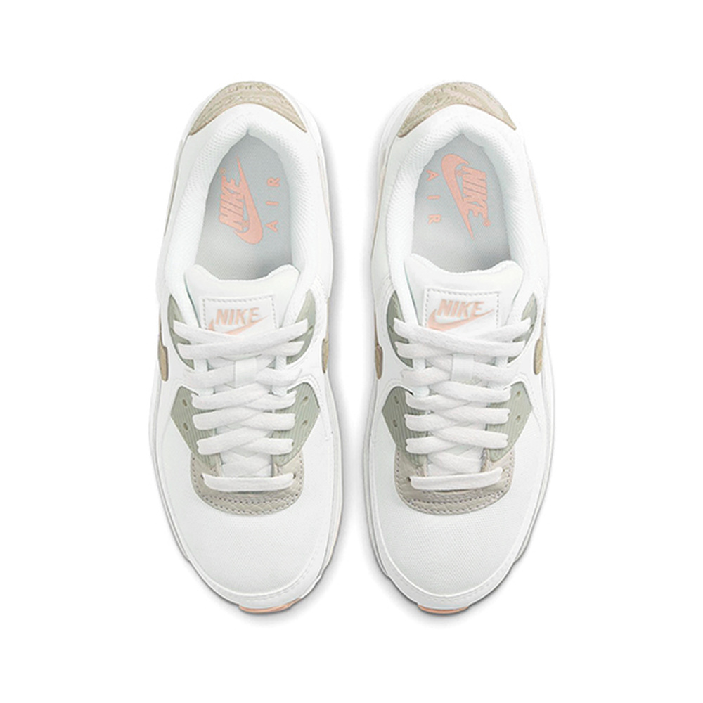 Nike Air Max 90 'Summit White / Metallic Silver / White / Black' Женские