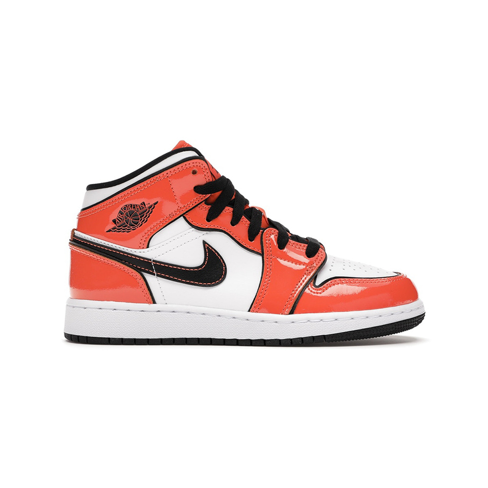 Air Jordan 1 Mid 'Pink Smoke / White' Унисекс