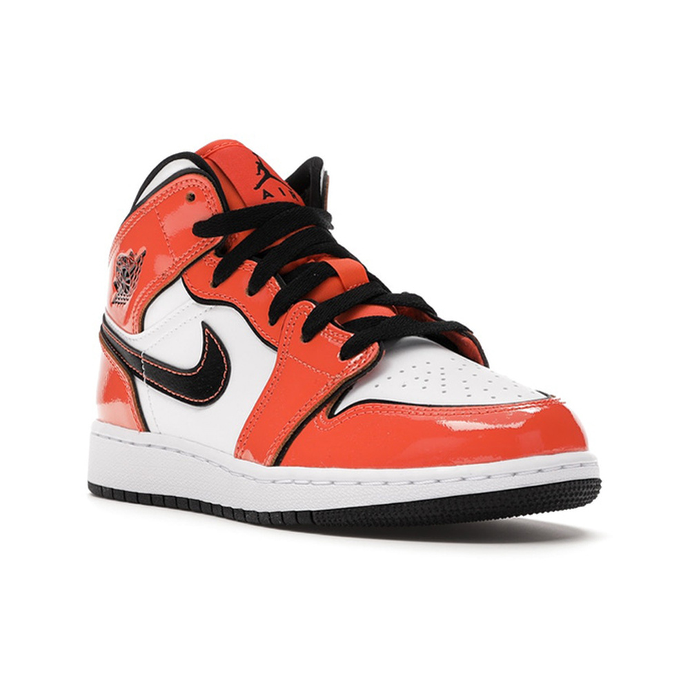 Air Jordan 1 Mid 'Pink Smoke / White' Унисекс