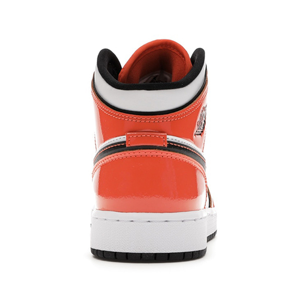 Air Jordan 1 Mid 'Pink Smoke / White' Унисекс