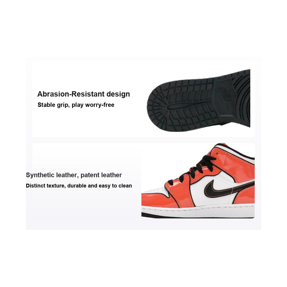Air Jordan 1 Mid 'Pink Smoke / White' Унисекс