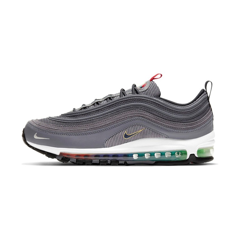 Nike Air Max 97 'Light Smoke Grey / Photon Dust / Hyper Crimson / Chrome' Мужские