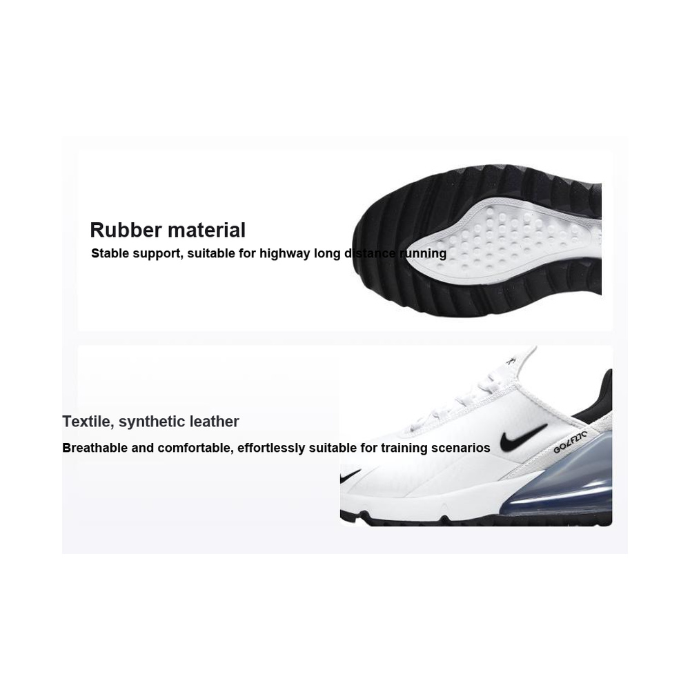 Nike Air Max 270 'White / Pure Platinum / Black' Мужские