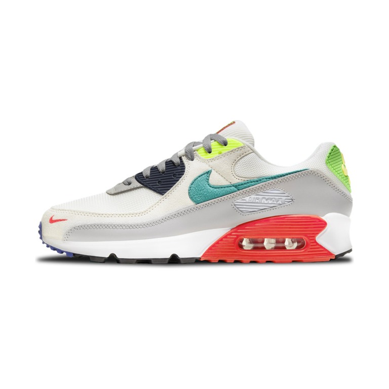 Nike Air Max 90 'Black / Hyper Crimson / White / Chrome' Мужские