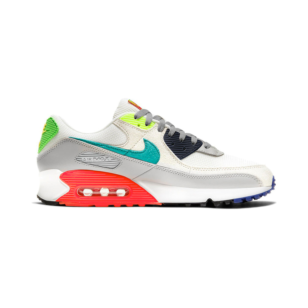 Nike Air Max 90 'Black / Hyper Crimson / White / Chrome' Мужские