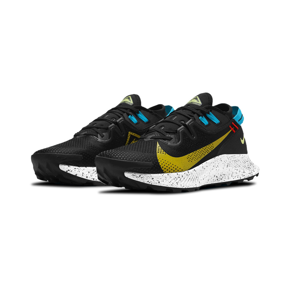 Nike Pegasus Trail 'Black / Hyper Crimson / White / Chrome' Мужские