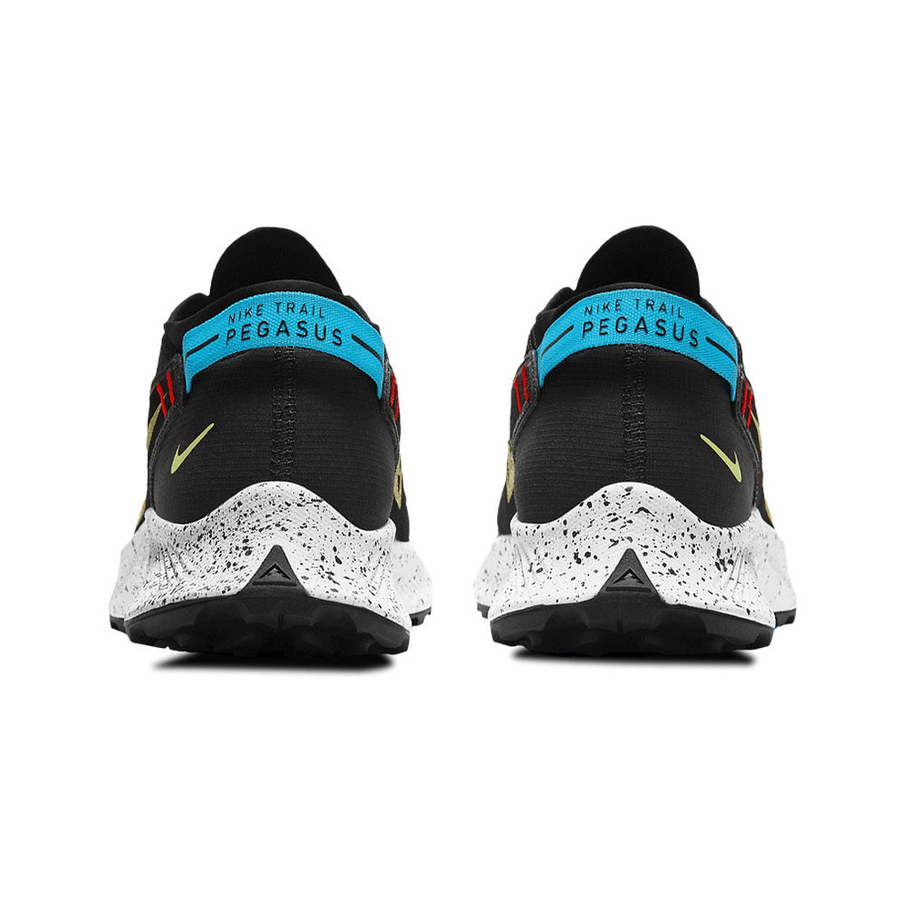 Nike Pegasus Trail 'Black / Hyper Crimson / White / Chrome' Мужские