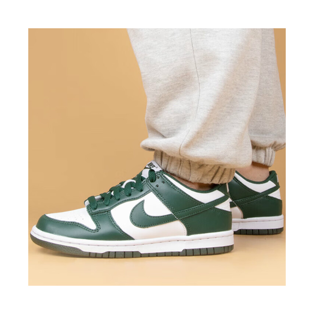 Nike Dunk Low 'White / Pearl Pink / Flash Crimson / Metallic Silver' Унисекс
