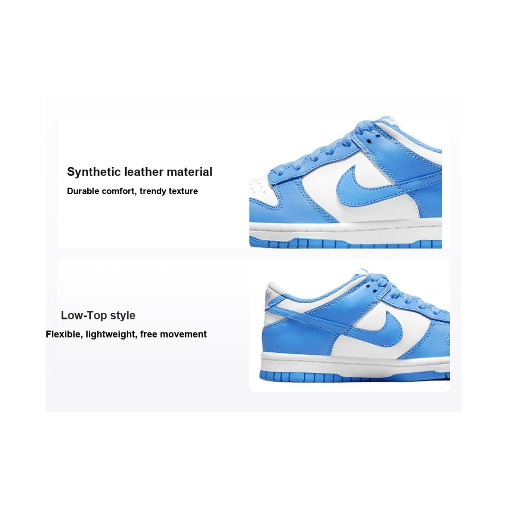 Nike Dunk 'White / Midnight Navy' Унисекс