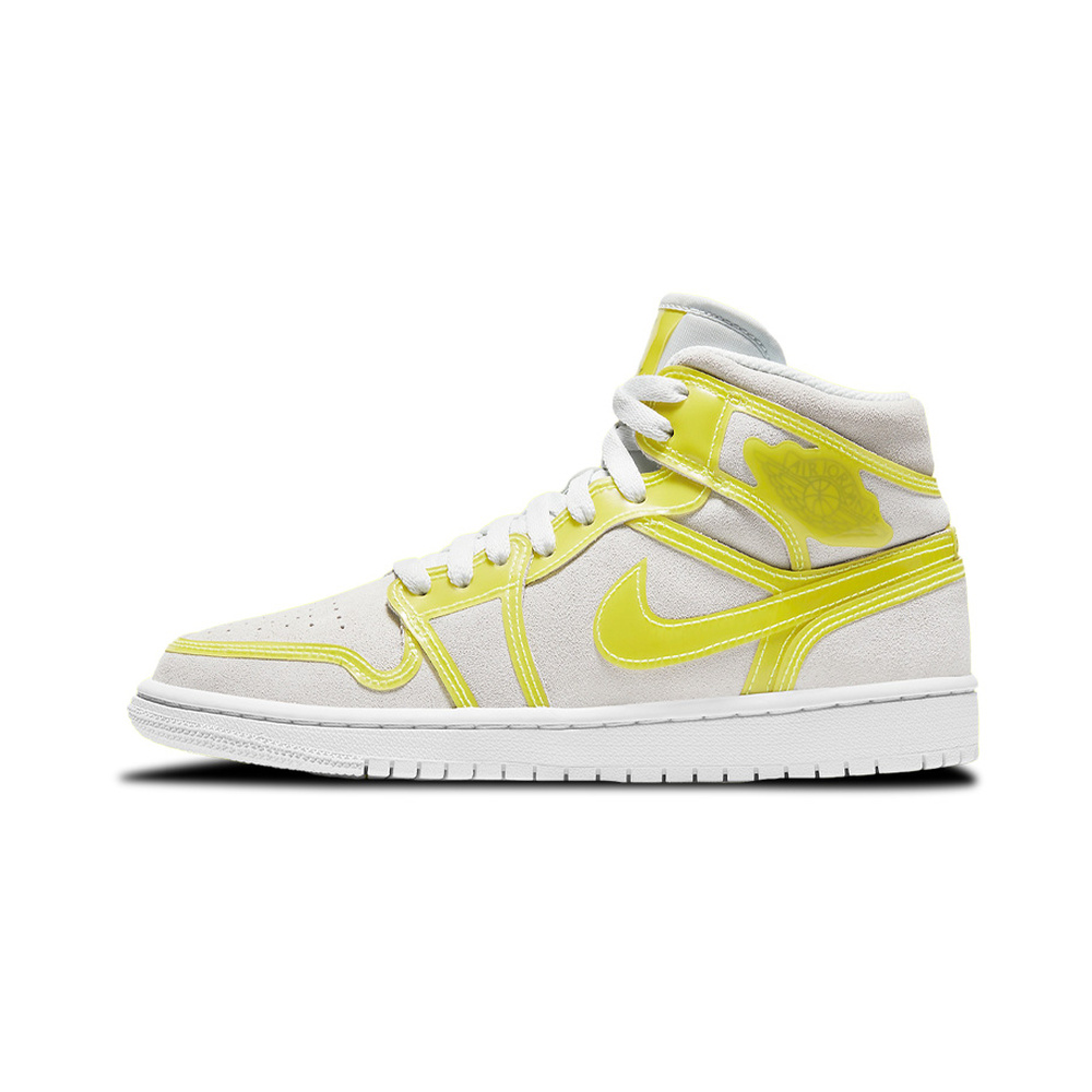 Air Jordan 1 Mid 'Metallic Silver / Iron Grey' Женские