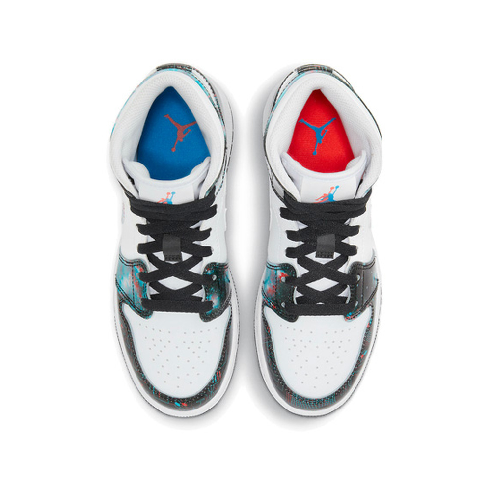 Air Jordan 1 'Team White / Team Black' Мужские