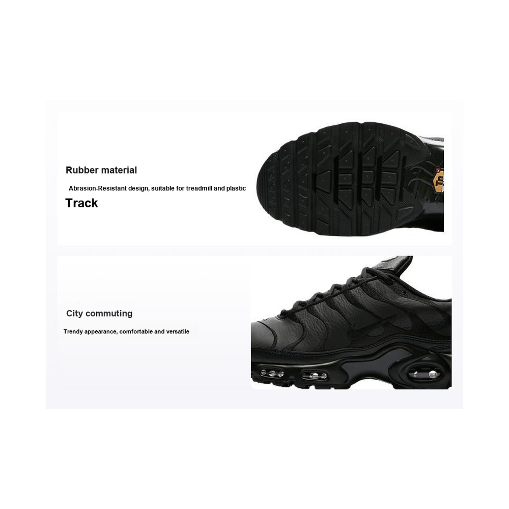 Nike Air Max Plus 'Black / White / Solar Red / Anthracite' Мужские