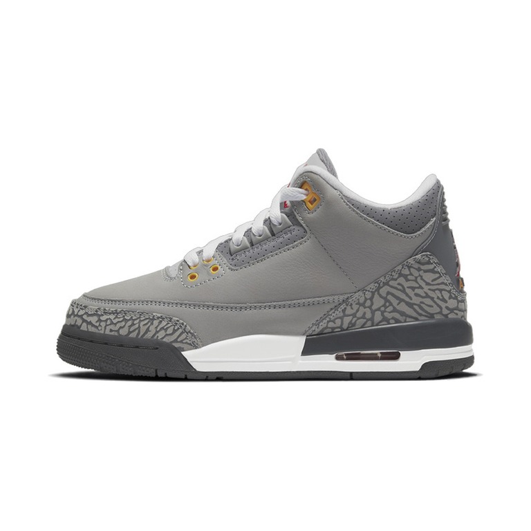 Air Jordan 3 'White / Sail / Phantom / Metallic Silver' Унисекс