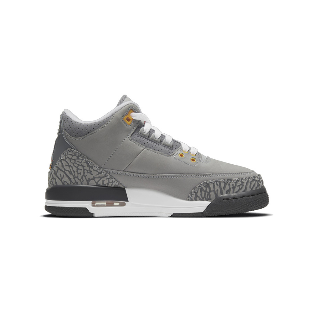 Air Jordan 3 'White / Sail / Phantom / Metallic Silver' Унисекс