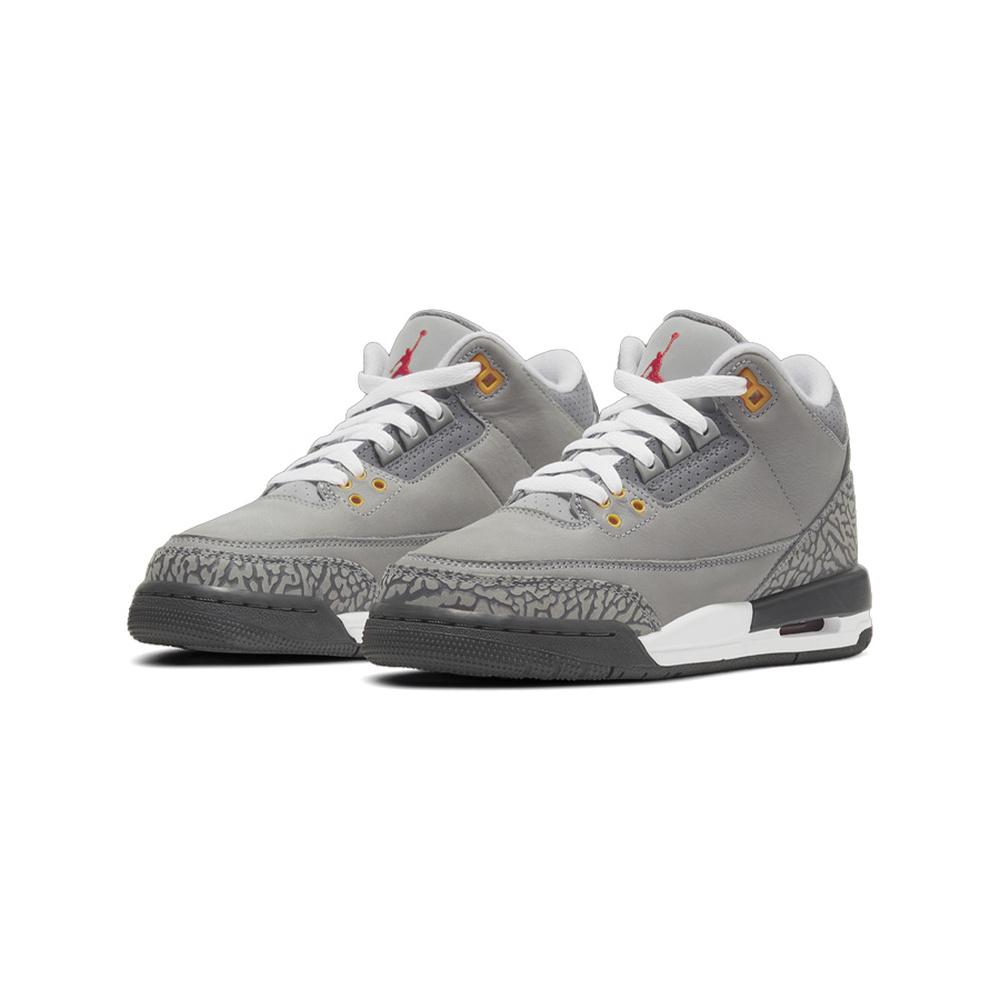 Air Jordan 3 'White / Sail / Phantom / Metallic Silver' Унисекс