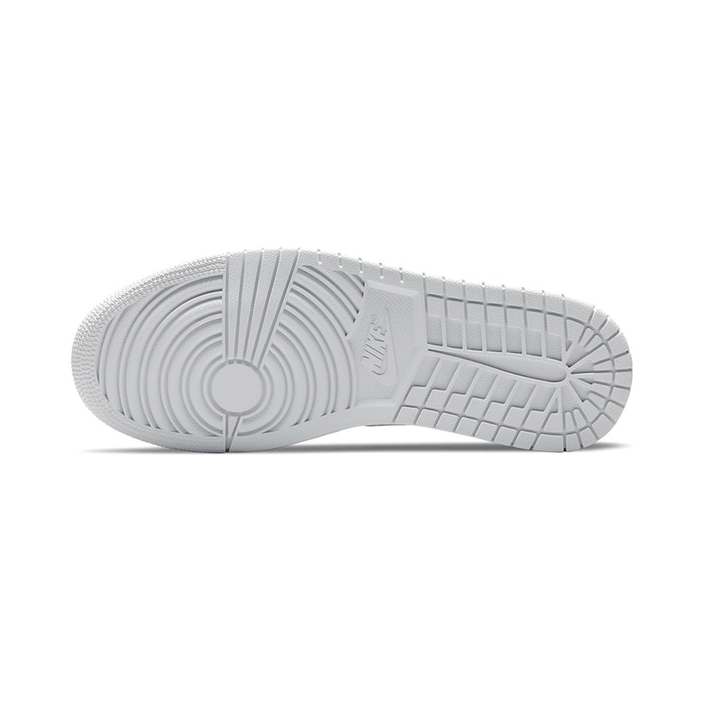 Air Jordan 1 Low 'White / Metallic Silver' Женские