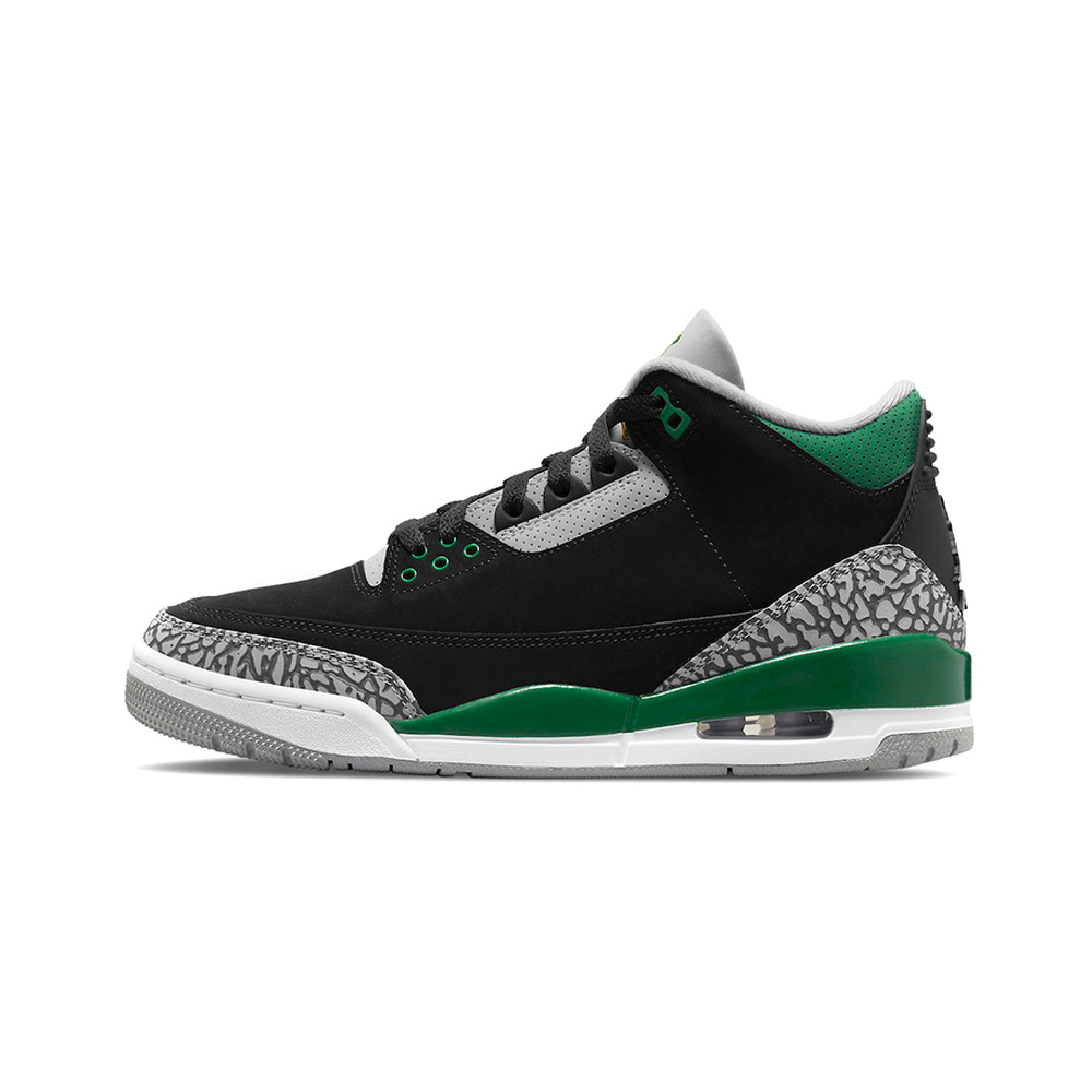 Air Jordan 3 'Medium Ash / Cave Stone / Racer Blue / Medium Ash' Мужские