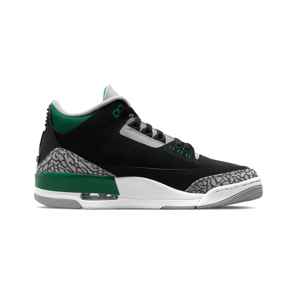 Air Jordan 3 'Medium Ash / Cave Stone / Racer Blue / Medium Ash' Мужские