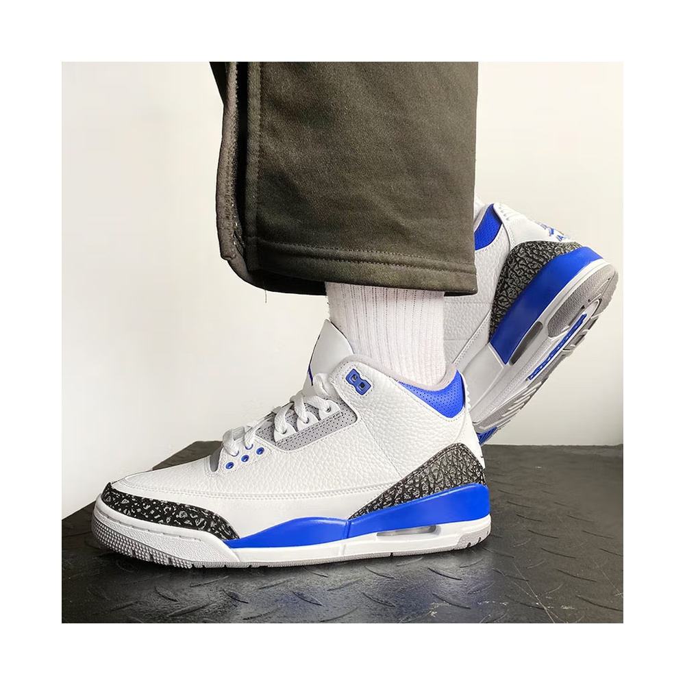 Air Jordan 3 'White / Photon Dust / White' Унисекс