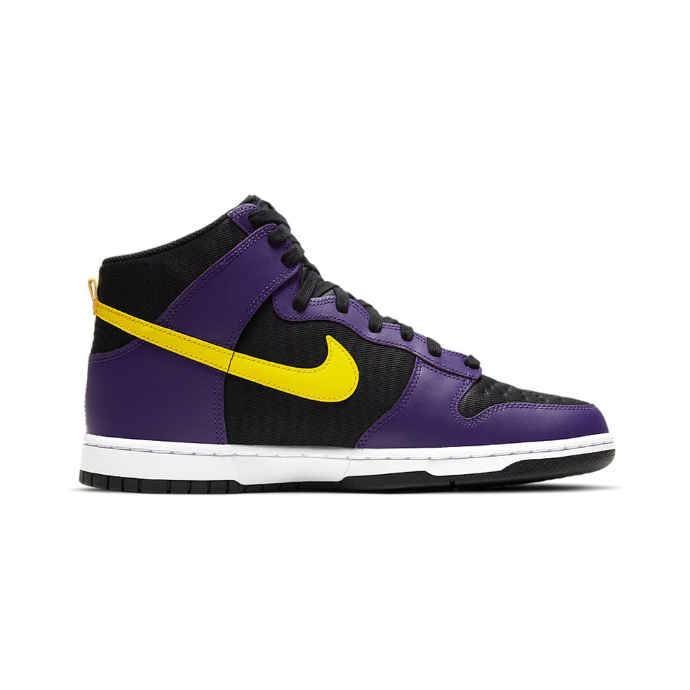 Nike Dunk High 'Light Smoke Grey / Photon Dust / Hyper Crimson / Chrome' Мужские