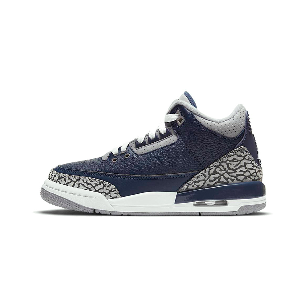 Air Jordan 3 'Black / Dark Smoke Grey' Мужские