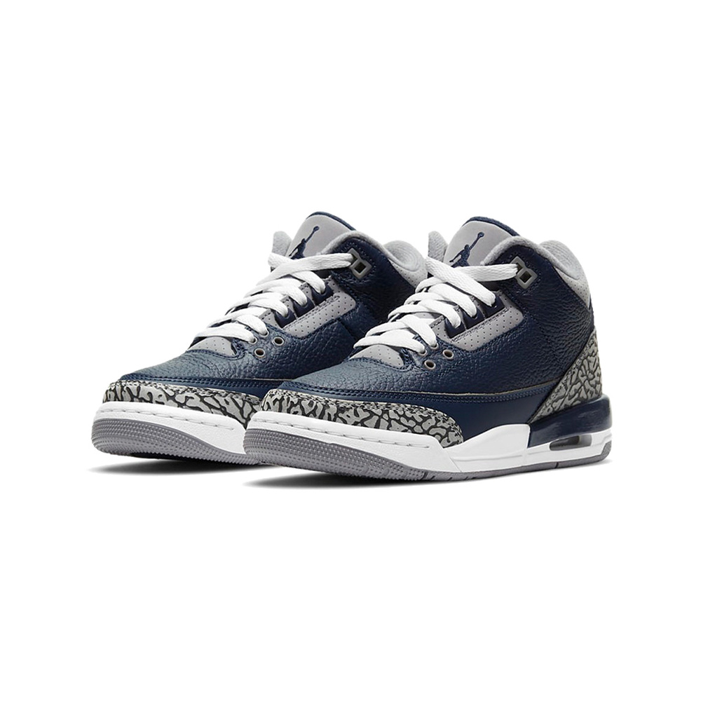 Air Jordan 3 'Black / Dark Smoke Grey' Мужские