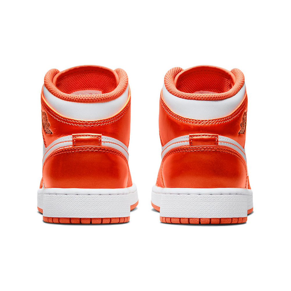 Air Jordan 1 Mid 'White / Hyper Violet / Bright Crimson / Obsidian' Унисекс