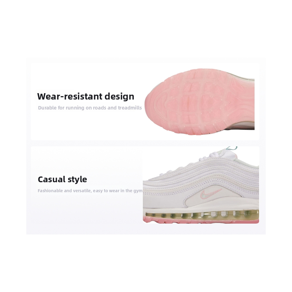 Nike Air Max 97 'Phantom / Ivory / Rush Coral / Black' Женские