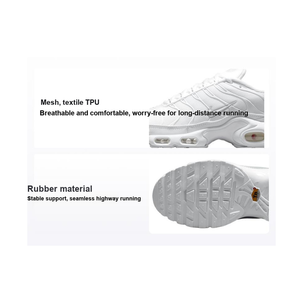 Nike Air Max Plus 'Air Max Plus Women's Shoes - White / Pure Platinum / White' Женские