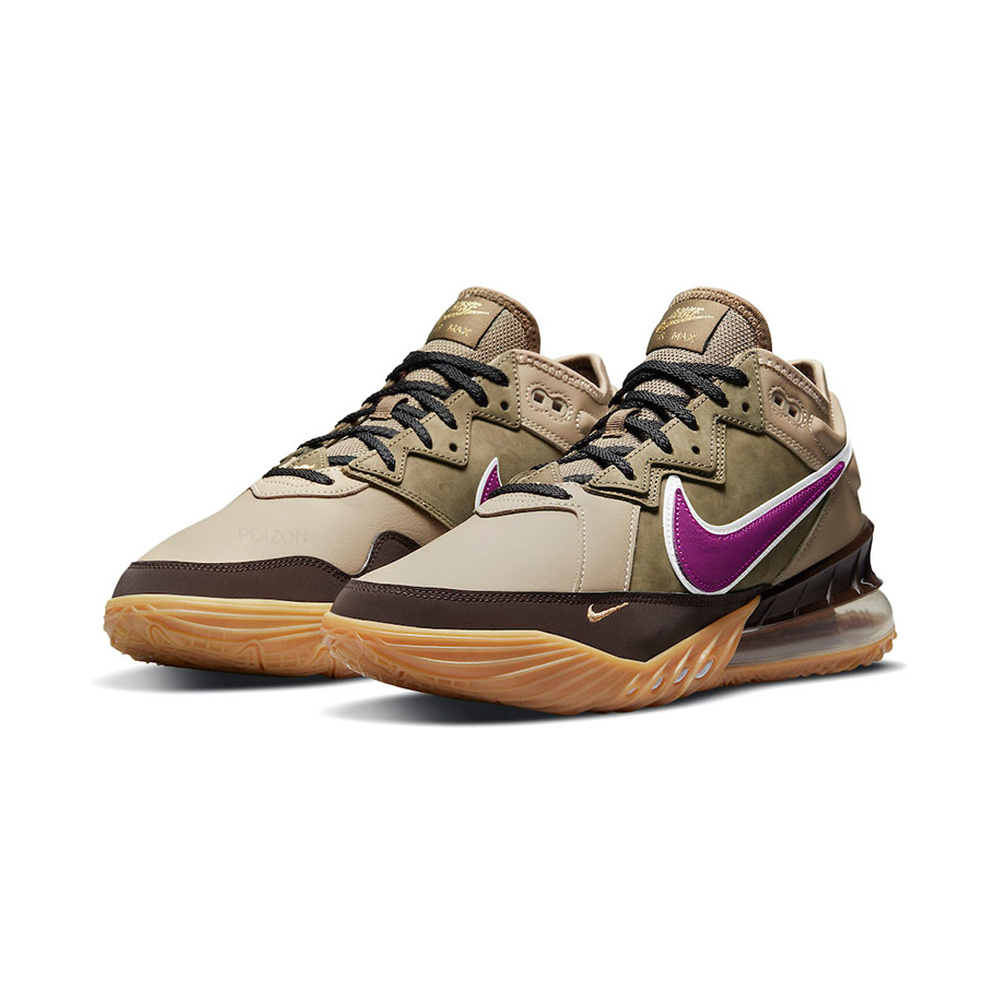 Nike Lebron 18 'White / Desert Ochre / Black' Мужские