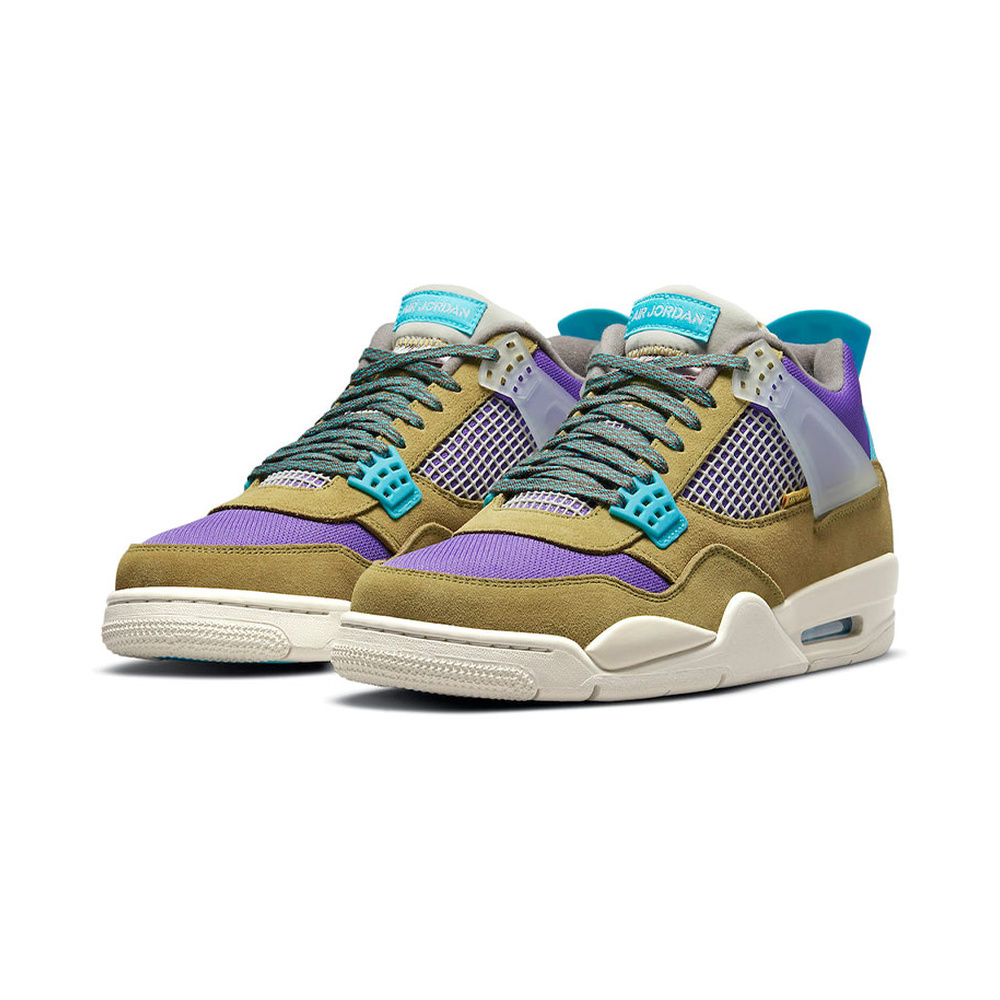 Air Jordan 4 'Seaweed / Anthracite / Smoke Grey / Metallic Silver' Мужские