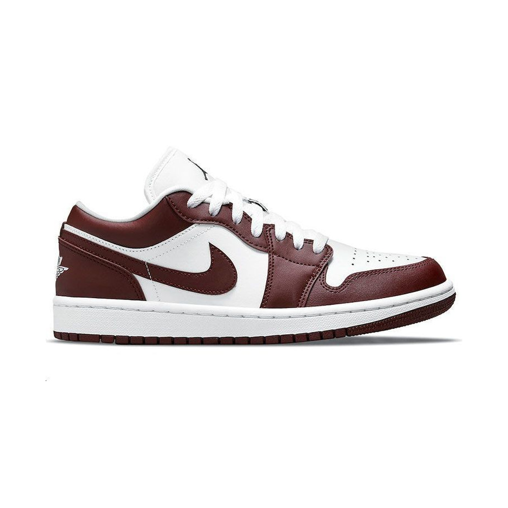 Air Jordan 1 Low 'Grey Fog / White / Black' Женские