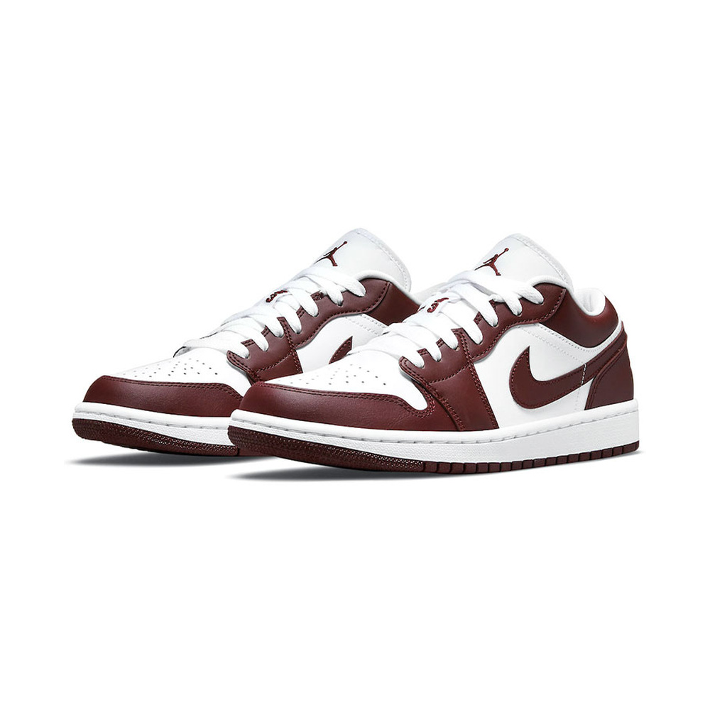 Air Jordan 1 Low 'Grey Fog / White / Black' Женские