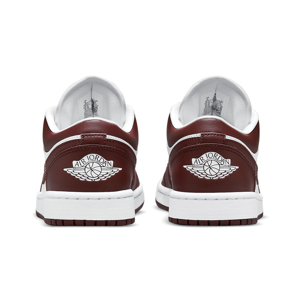 Air Jordan 1 Low 'Grey Fog / White / Black' Женские