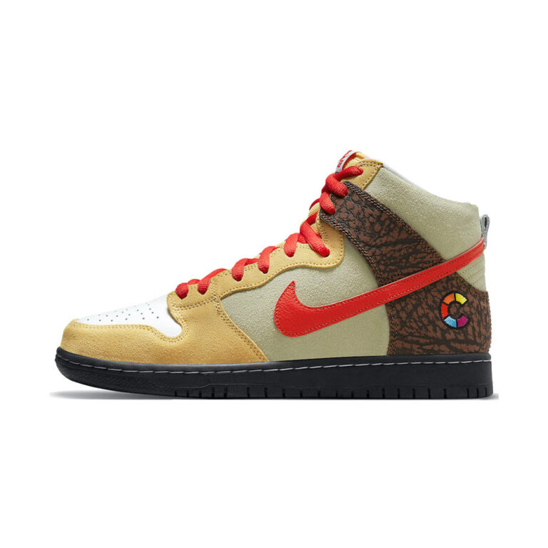 Nike Dunk High 'Pure Platinum / White' Мужские