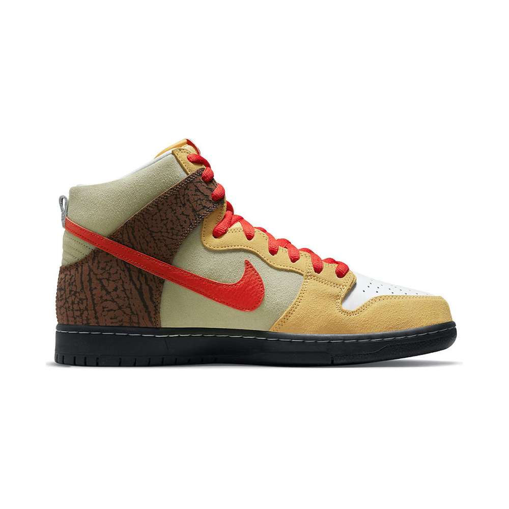 Nike Dunk High 'Pure Platinum / White' Мужские