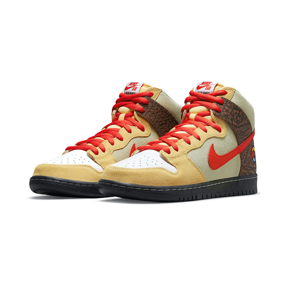 Nike Dunk High 'Pure Platinum / White' Мужские