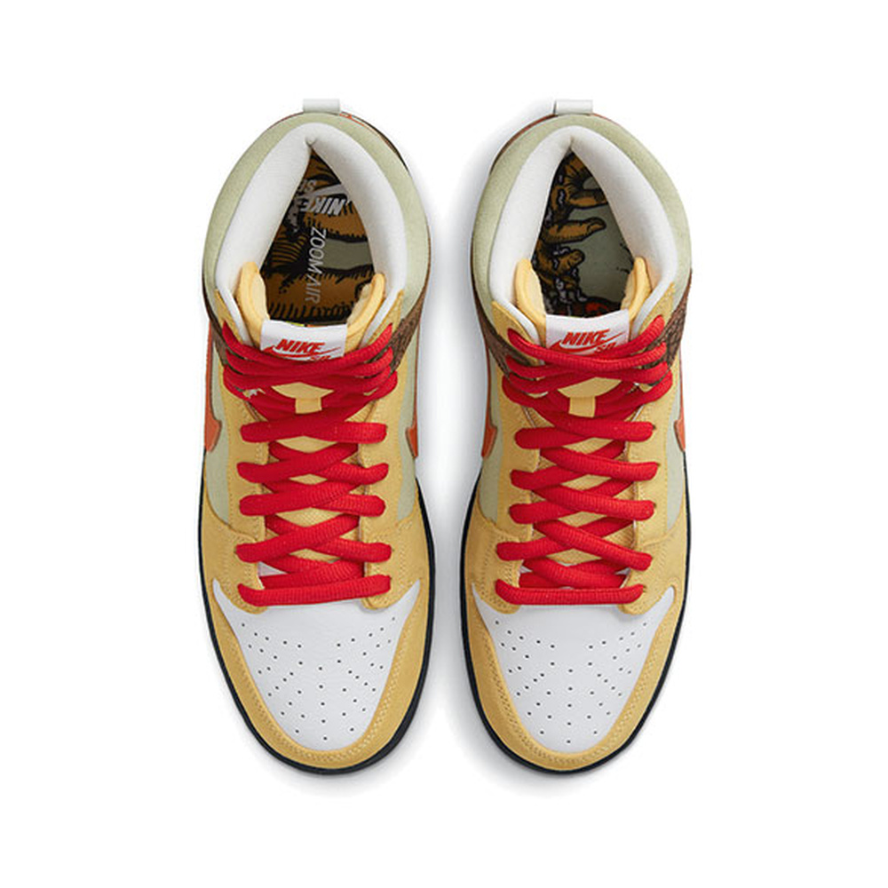 Nike Dunk High 'Pure Platinum / White' Мужские