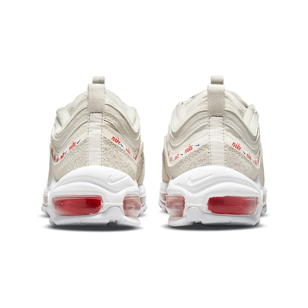 Nike Air Max 97 'Black / Hyper Crimson / White / Chrome' Женские