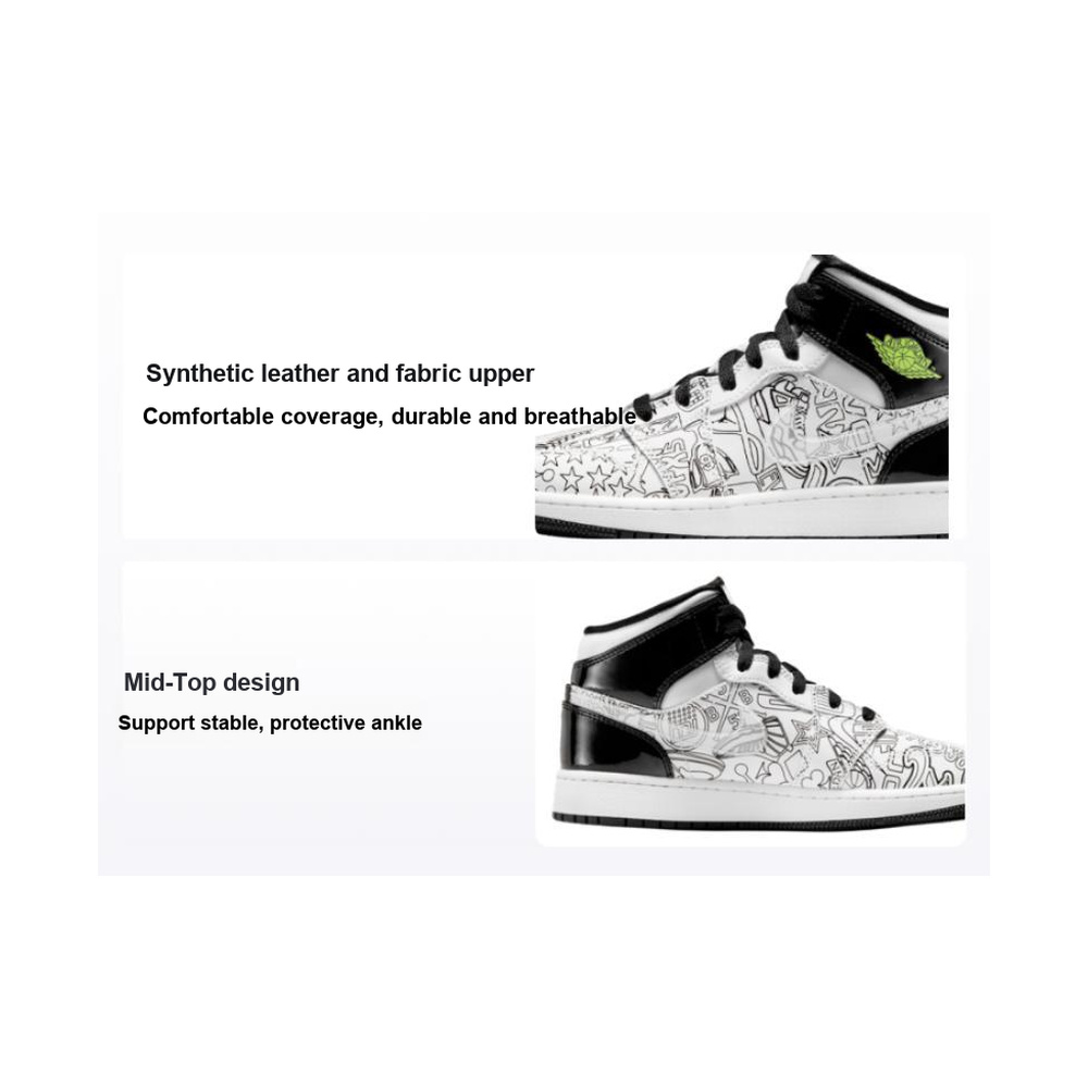 Air Jordan 1 'Black / Dark Smoke Grey' Мужские