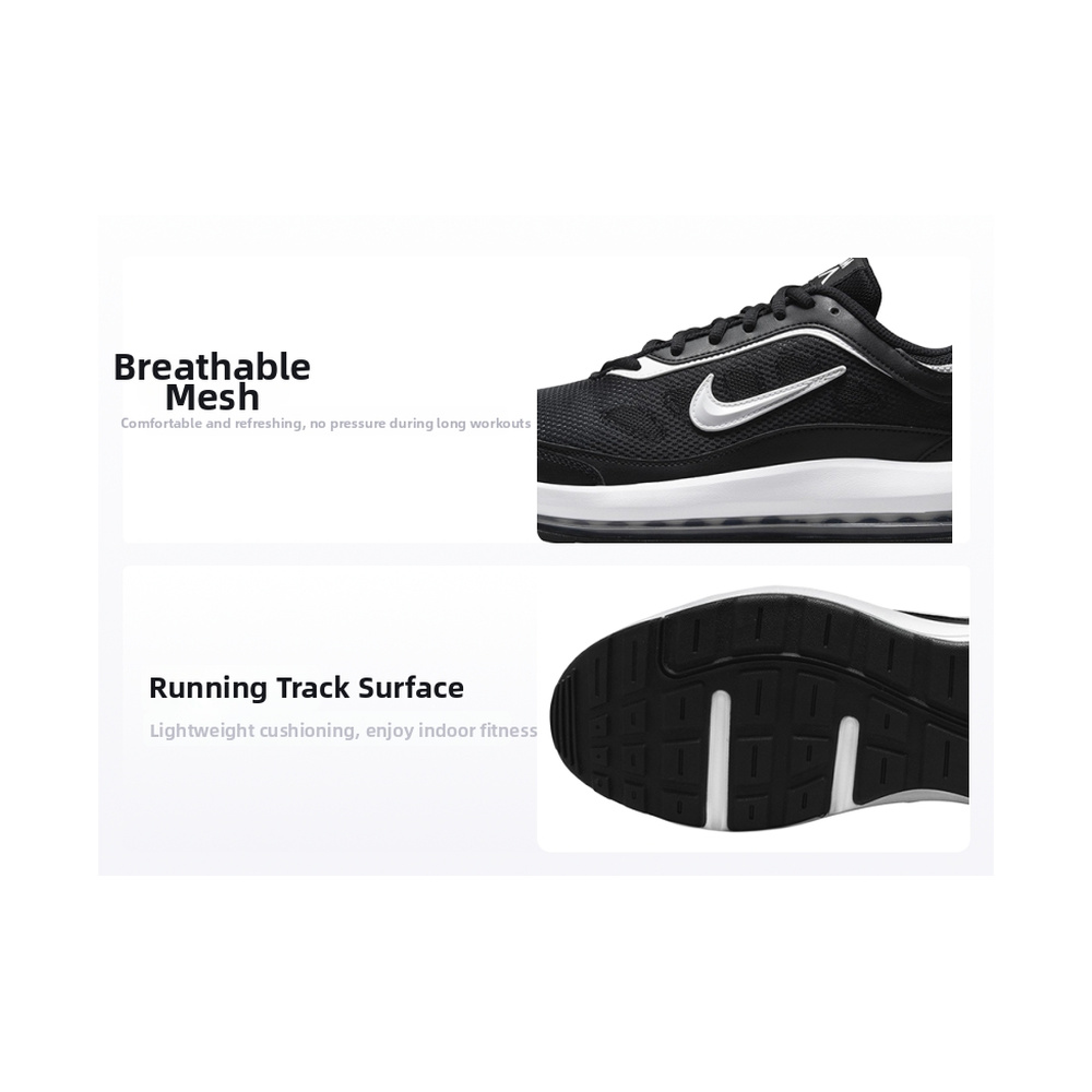 Nike Air Max 'Black / Cobalt Bliss / Dark Smoke Grey / Metallic Silver' Мужские