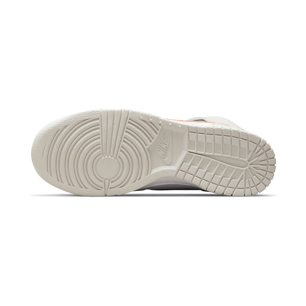 Nike Dunk High 'White / Sail / Phantom / Metallic Silver' Женские